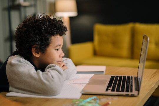 Boy On Computer