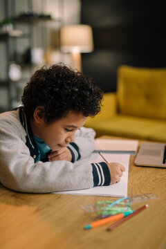 Boy On Computer