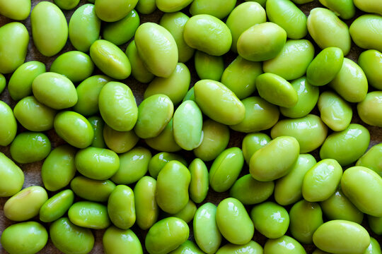 Edamame soybean bright green soya bean