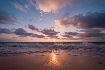 Sunrise in Cancun