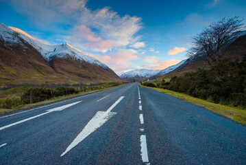 road in scotland