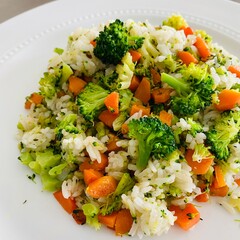 rice with vegetables