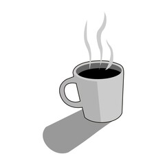 hot coffee latte drink