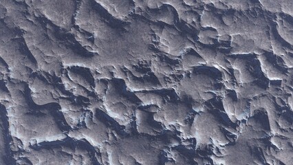 alien planet landscape sci fi spatial background, view from planet surface with spectacular sky, realistic digital illustration	
