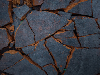 Obraz premium cracked texture