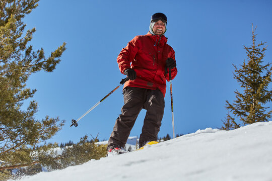 Happy skier 