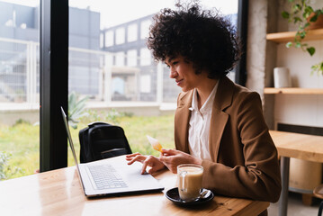 Businesswoman Working Indoors