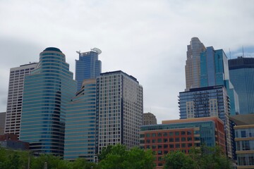 Fototapeta na wymiar Skyline Scenes in Minneapolis