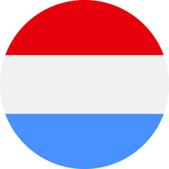  luxembourg Flag Vector