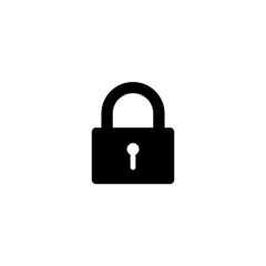 padlock icon vektor illustration design