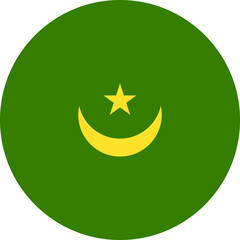 mauritania Flag Vector