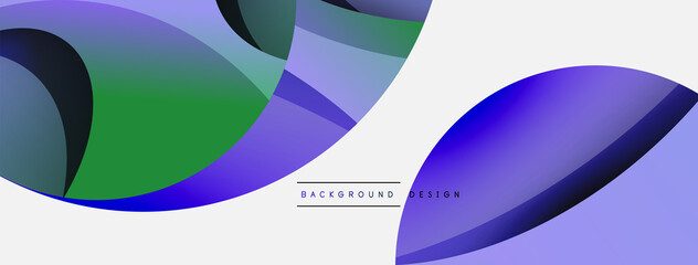 Obraz premium Original graphic wallpaper. Essential complex background. Movement concept composition vector illustration for wallpaper banner background or landing page