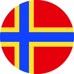 orkney islands Flag Vector