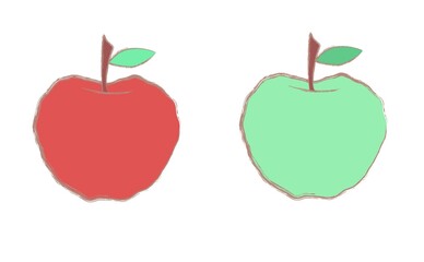 リンゴ,apple,かわいい