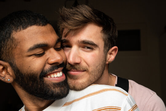 Happy Gay Couple Portrait