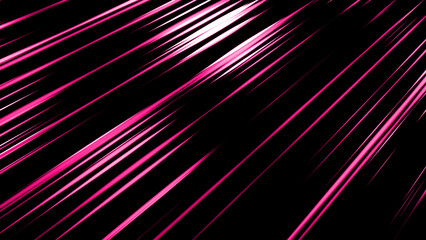 glowing pink highlights on a black background. abstract neon background