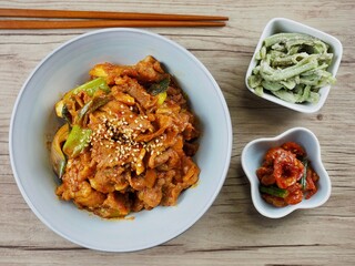 한국음식 제육볶음, 요리, 반찬