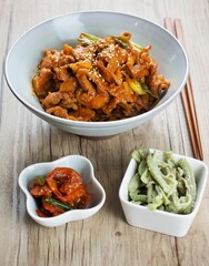 한국음식 제육볶음, 요리, 반찬