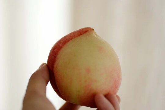 closeup fruit, peach