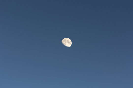 Crescent moon.