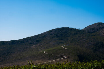 road to the mountains