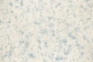 snowflakes on paper texture
