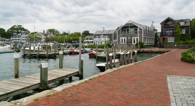 Docks At Edgartown Harbor, Martha's Vineyard