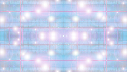 Abstract futuristic grid shape background image.