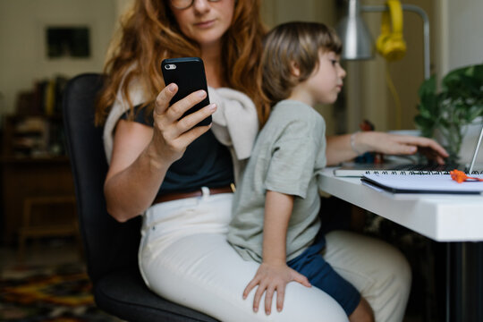 Working mom at home