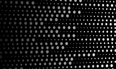 Abstract grunge grid polka dot halftone background