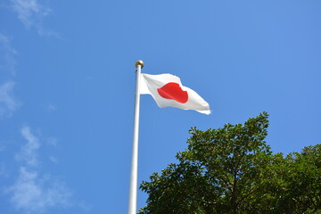 日本国旗 - obrazy, fototapety, plakaty