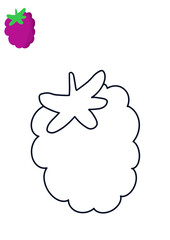 Coloring pages for kids. Children's education tasks coloring according to the pattern. Coloring book (page). cartoon, icon. Vector
