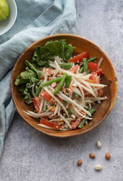 Delicious papaya sald