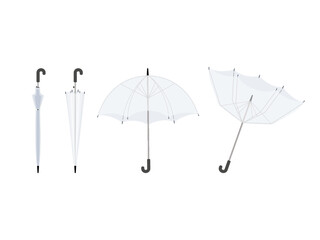 ビニール傘のベクターイラスト素材セット © kanna999