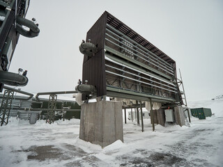 CO2 carbon capture plant - climate change solutions green technology