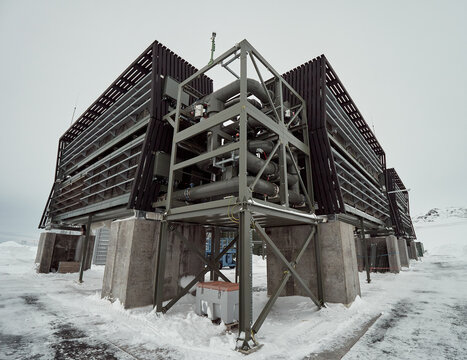 CO2 carbon capture plant - climate change solutions technology Iceland