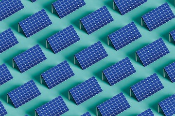 pattern of Solar panels. alternative energy source. 