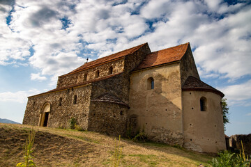 Fototapeta premium Kirchenburg in Cisnadioara, Transsilvanien (Michelsberg, Siebenbürgen), Rumänien