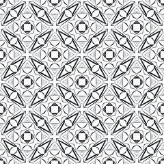 Geometric seamless pattern, ornament, fashion print, vector decorative texture.