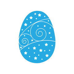 Naklejka premium Happy Easter Egg Sublimation Design, Easter sublimation Design, Easter Egg Floral Design.