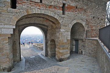 Bergamo, la Porta San Giacomo