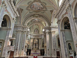Fototapeta premium Bergamo, Cattedrale di Sant'Alessandro Martire 