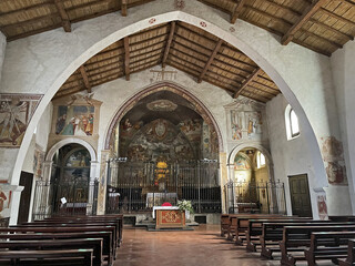 Obraz premium Bergamo, Chiesa di San Michele al Pozzo Bianco 