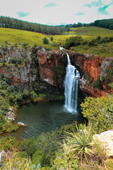 Fototapeta premium Waterfall in Africa