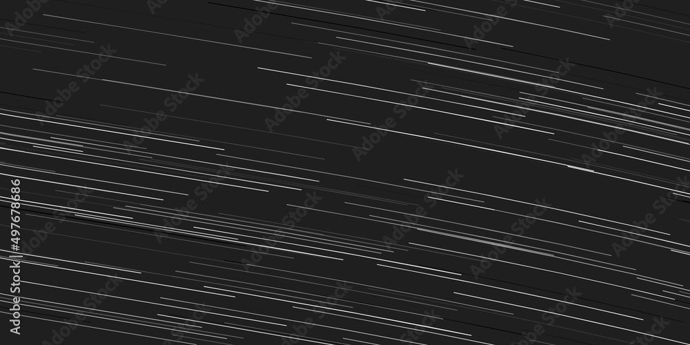 Poster black and white slightly curving diagonal lines, scarcely striped pattern - digitally generated dark