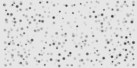 Abstract Grey Randomly Spotted Background Design, Pattern in Editable Vector Format