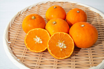 セミノール（九州産）　（ミカン科ミカン属タンゼロ類）、日本のみかんの品種