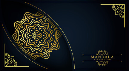 Luxury Mandala Islamic Background with Golden Arabesque Pattern Vector eps 10, gold, elegant, luxury, ornament, ornamental, royal, wedding, mandala, abstract, vintage, card, decoration, design