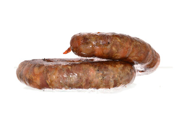 sausage isolated on white background