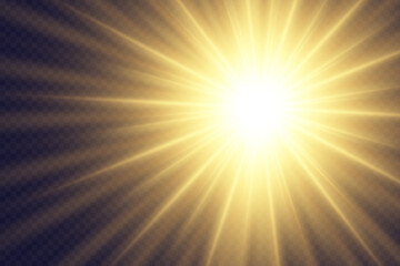 Obraz premium Bright light effects. Shiny stars.glare, explosion, sparkle, line, sun flare, spark and stars.